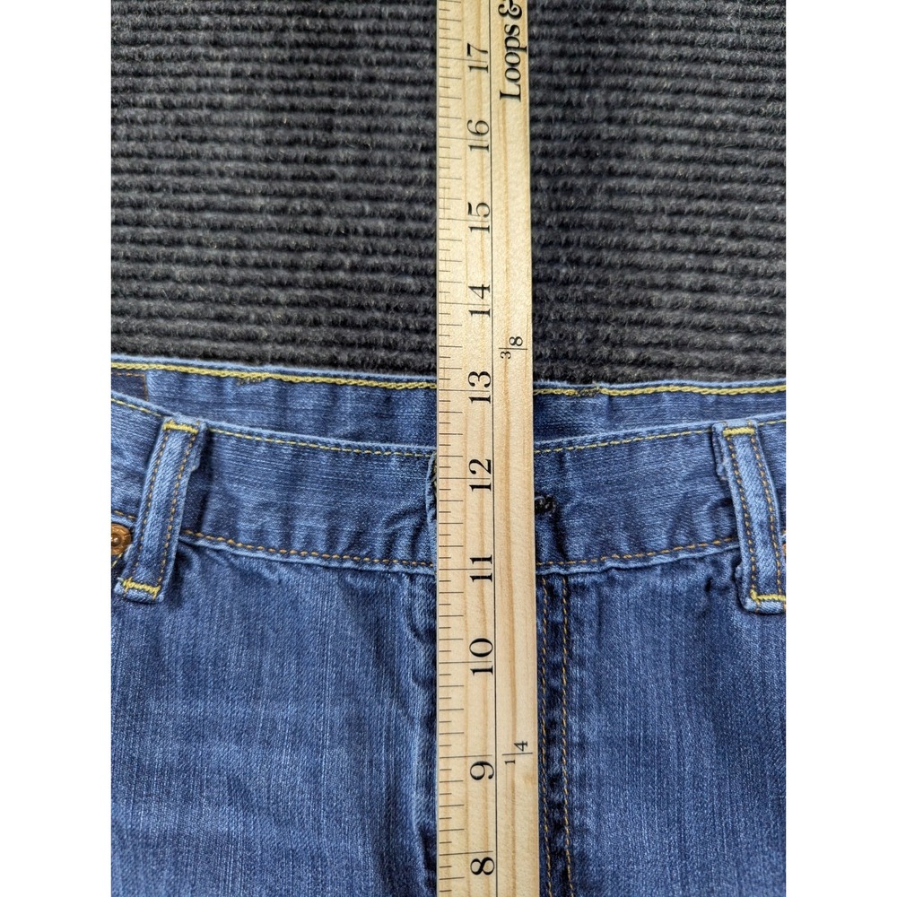 Levi's 505 Jeans Mens 40x30 Blue Denim Cotton Stretch High Rise Straight Leg - Picture 13 of 15